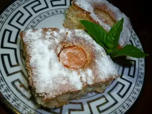 Quick Cake with Fresh Apricots