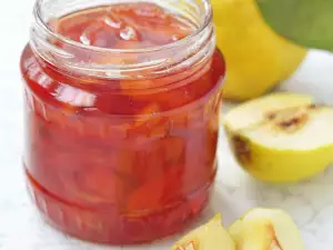 Easy Quince and Apple Jam