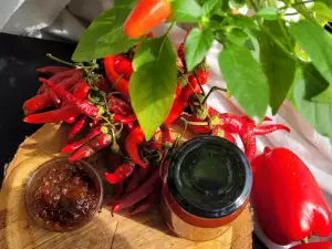 Homemade Hot Pepper Jam