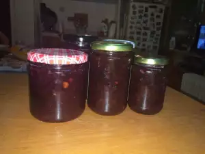 Oven-Baked Prune and Walnut Jam