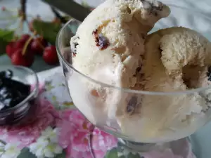 Vanilla Ice Cream in a Machine