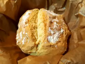 Soda Bread with Sparkling Water and Baking Powder