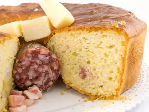 Caciocavallo cake