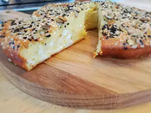 Savory Sponge Cake with Chickpea Flour