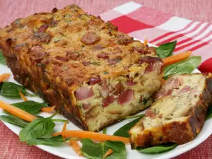 Salty Pie with Leeks and Ham