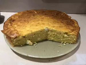 Salty Cake with Corn Flour