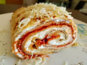 Savory Pancake Roll