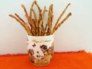 Homemade Spelt Cracker Sticks