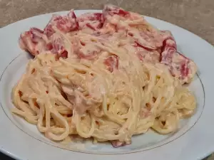 Spaghetti with Smoked Salmon