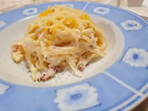 Spaghetti with Four Cheeses