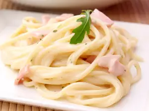 Spaghetti with Ham