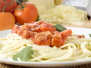 Spaghetti with Sausage