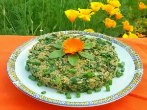 Quinoa with Spinach and Eggs