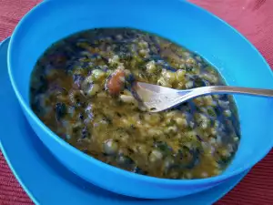 Spinach and Rice Stew