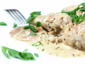 Christmas Rabbit with Cream Sauce