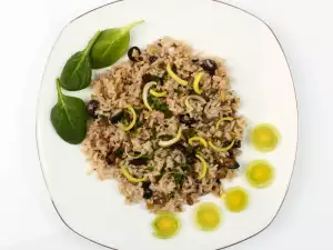 Spinach with Bulgur