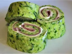 Spinach Roll with Fresh Spinach