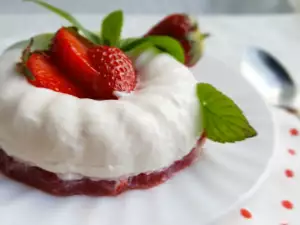 Strawberry Panna Cotta