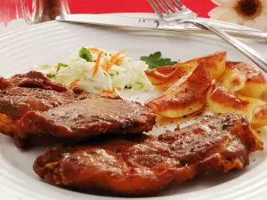 Pork Neck Chops in the Oven