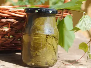 Jarred Vine Leaves