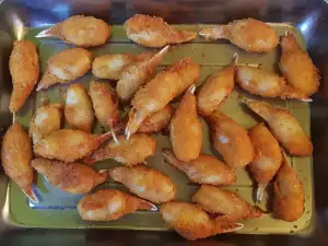 Breaded Crab Claws with Corn Flour