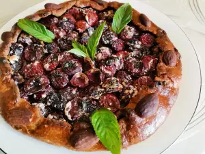 Whole Grain Galette with Cherries