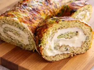 Cream Cheese and Zucchini Roll
