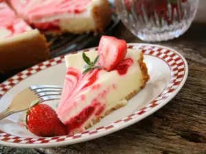 Strawberry Cheesecake with Mascarpone