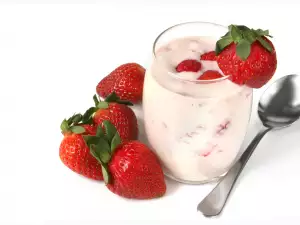 Fruity Cream with Cottage Cheese