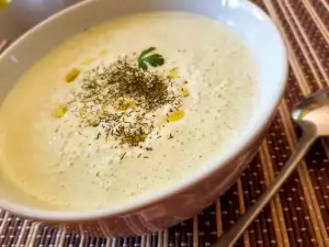 Cold Cucumber Cream Soup