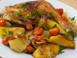 Mediterranean-Style Chicken Legs