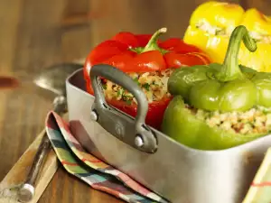 Stuffed Peppers with Einkorn