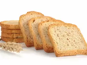 Bread or rusks for an an upset stomach