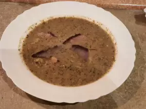 Porcini Mushrooms and Potato Soup