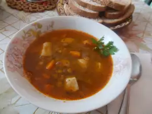 Lentil and Potato Soup