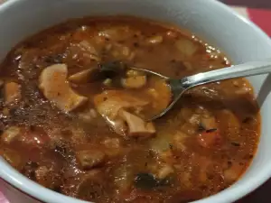 Italian Porcini Mushroom Soup