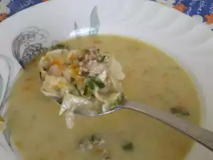 Chicken Soup with Cabbage