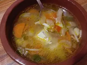 Vegetable Soup with Tofu