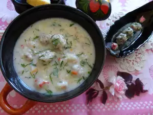 Fancy Meatball Soup for Aficionados