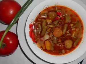 Green Beans in an Pressure Cooker