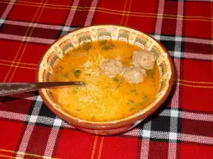 Meatball Soup with Ginger