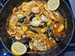 Seafood Suquet with Sea Bream