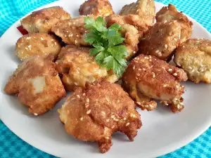 Sesame Seed Chicken Nuggets