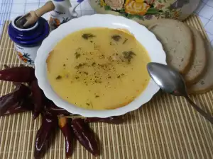 Pork Shank and Rice Soup