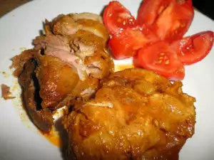 Roasted Pork Shank with Spices