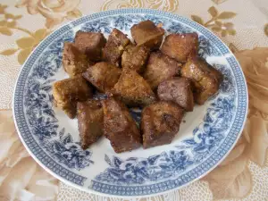 Pan-Fried Marinated Pork Liver