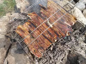 Charcoal Grilled Pork Belly