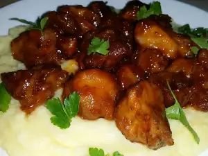 Pork Bits with Sweet and Sour Sauce