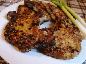 Pork Chops with Butter and Garlic