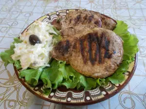 Pork Chops with Wine and Whiskey